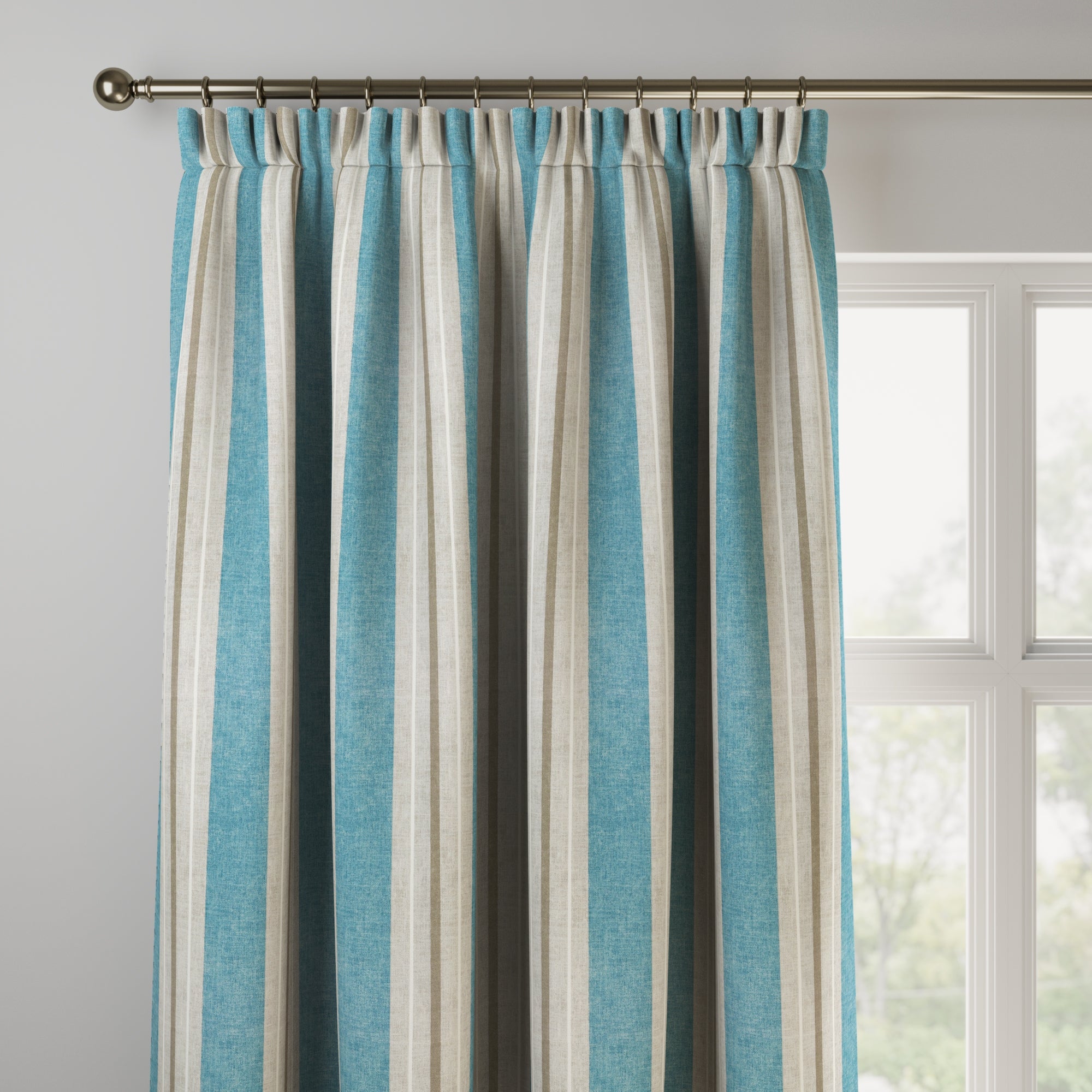 Vintage Stripe Made to Measure Curtains | Dunelm