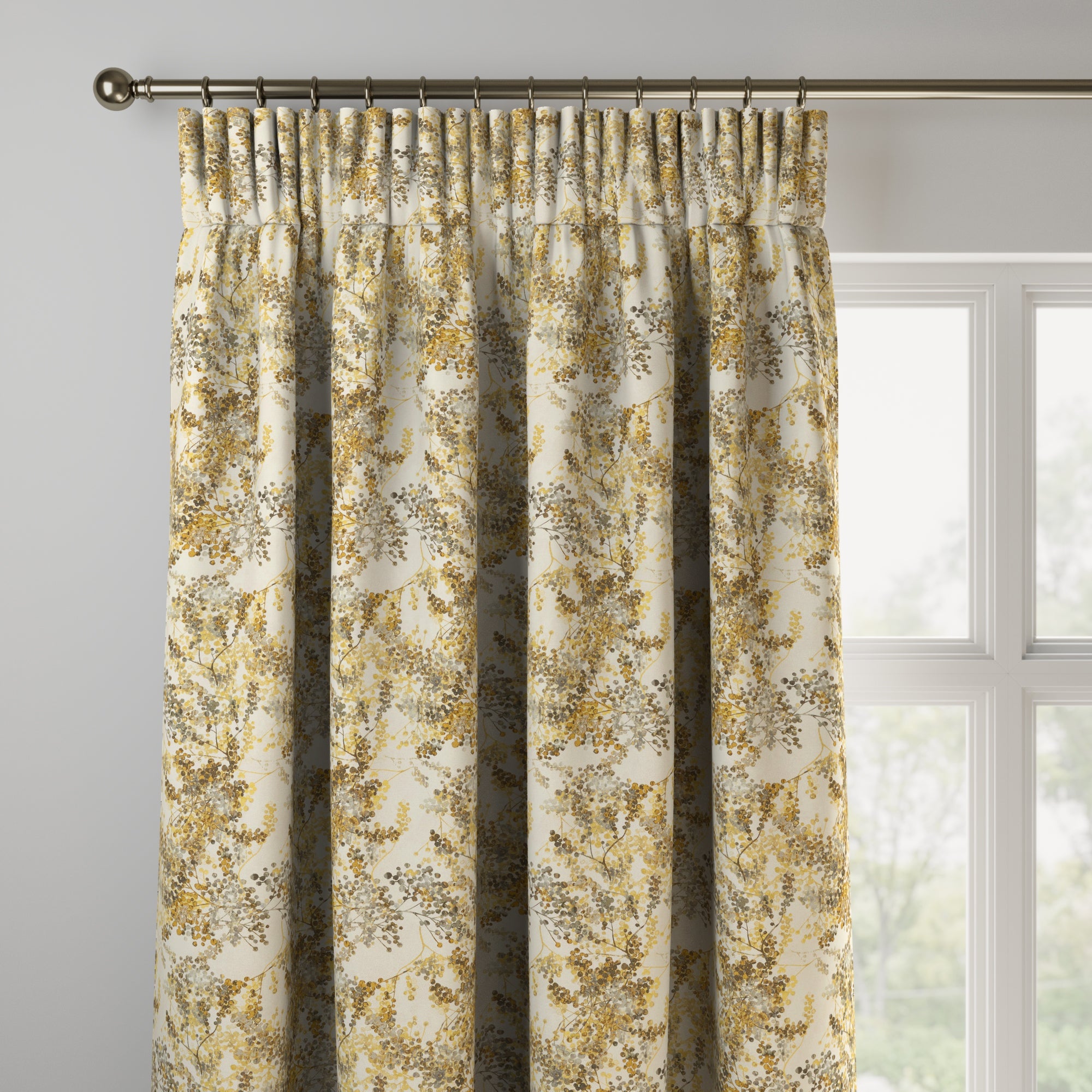 Camille Made to Measure Curtains Camille Ochre