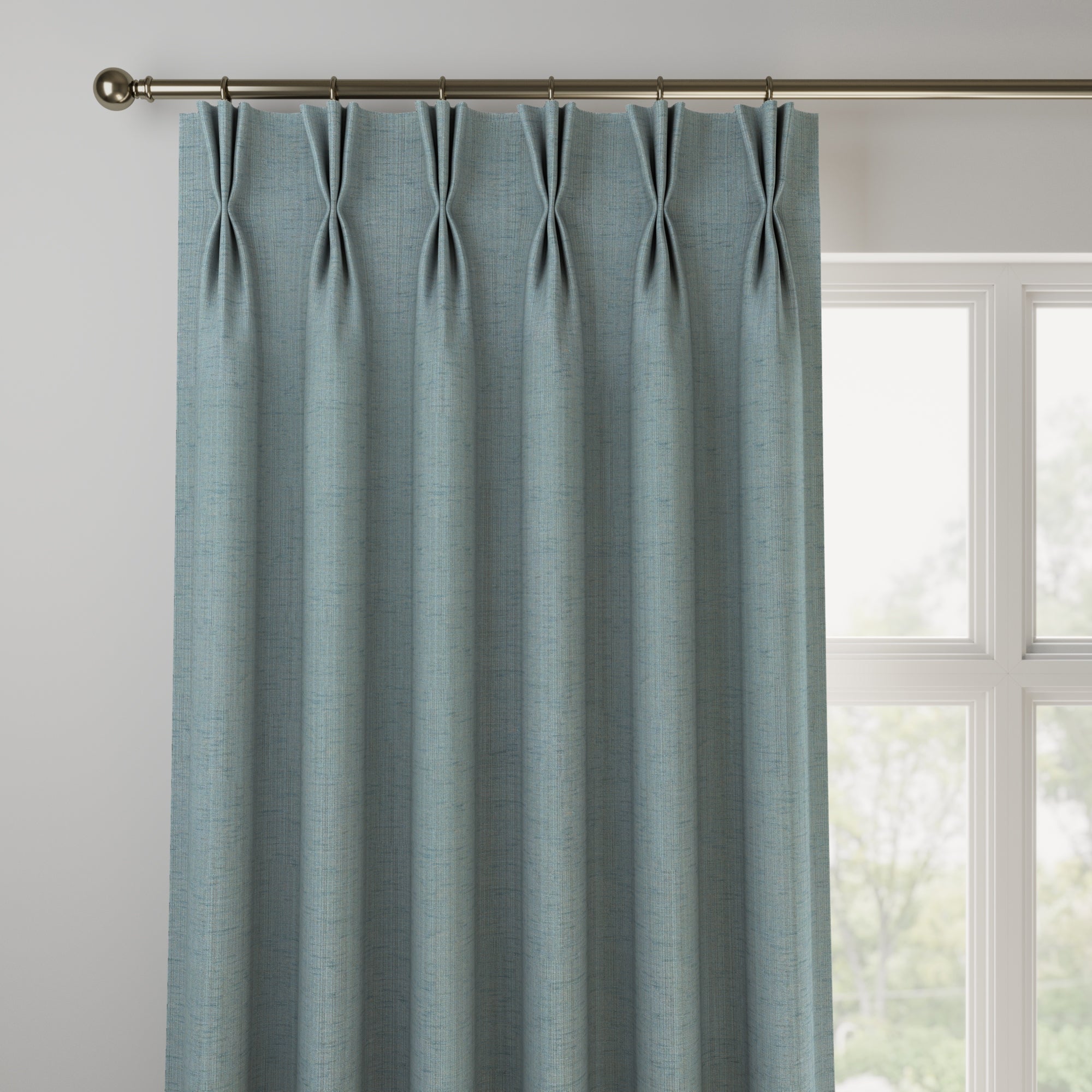 Bowness Made to Measure Curtains Bowness Aqua