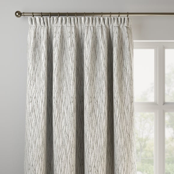 Linear Made to Measure Curtains Linear Silver