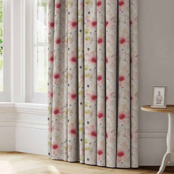 dunelm pink curtains