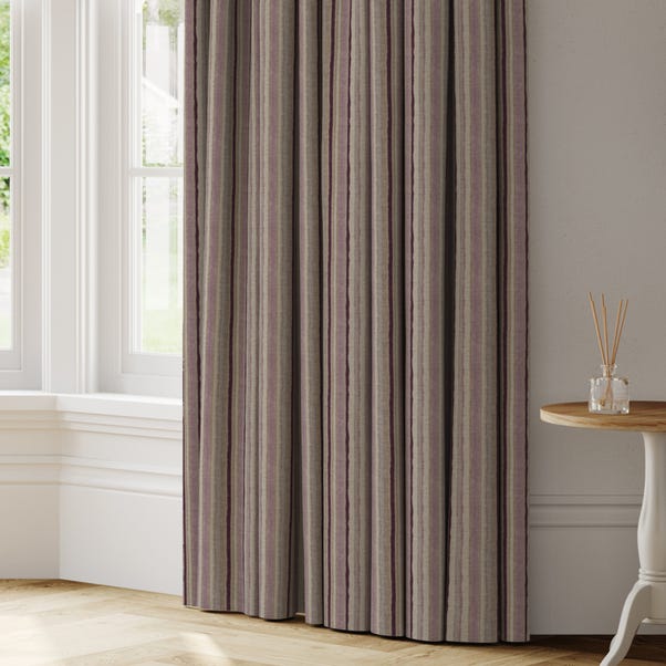 Misty Moors Stripe Made to Measure Curtains Misty Moors Stripe Lilac