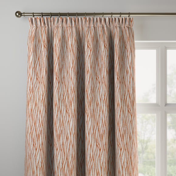 Linear Made to Measure Curtains Linear Burnt