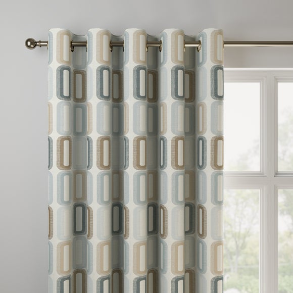 Dahl Made to Measure Curtains Dahl Duck Egg