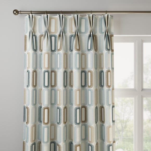 Dahl Made to Measure Curtains Dahl Duck Egg