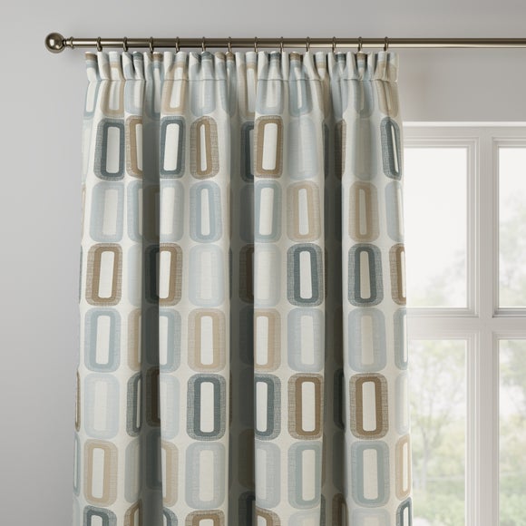 Dahl Made to Measure Curtains Dahl Duck Egg