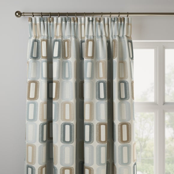 Dahl Made to Measure Curtains Dahl Duck Egg