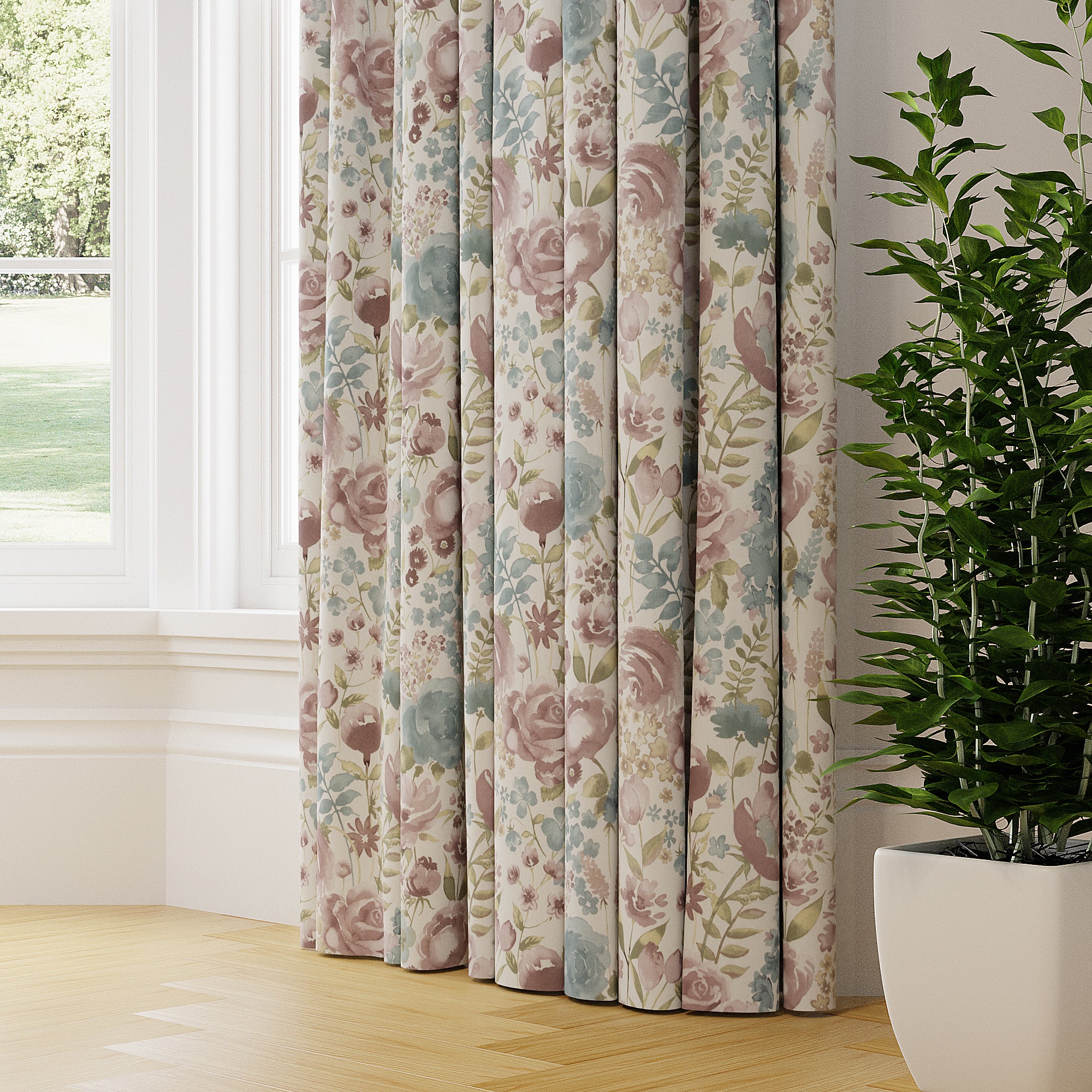 Misty Moors Made to Measure Curtains | Dunelm