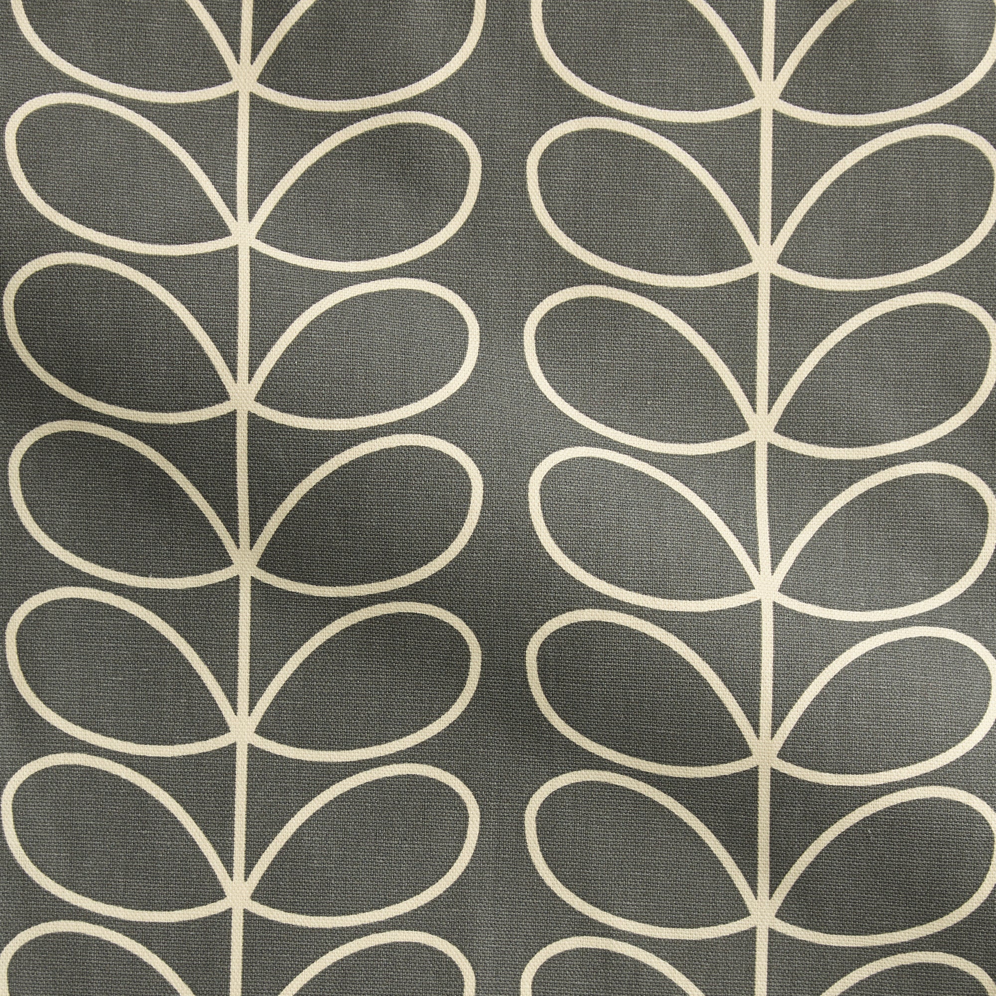 Orla Kiely Linear Stem Made to Measure Curtains Orla Kiely Linear Stem Grey