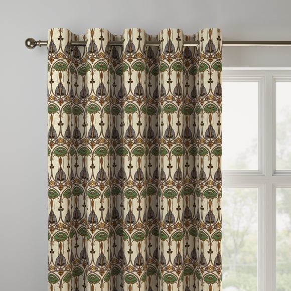 Belle Epoque Made to Measure Curtains Belle Epoque Woven Petrol