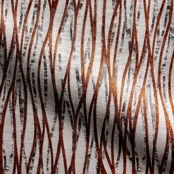 Linear Made to Measure Curtains Linear Burnt