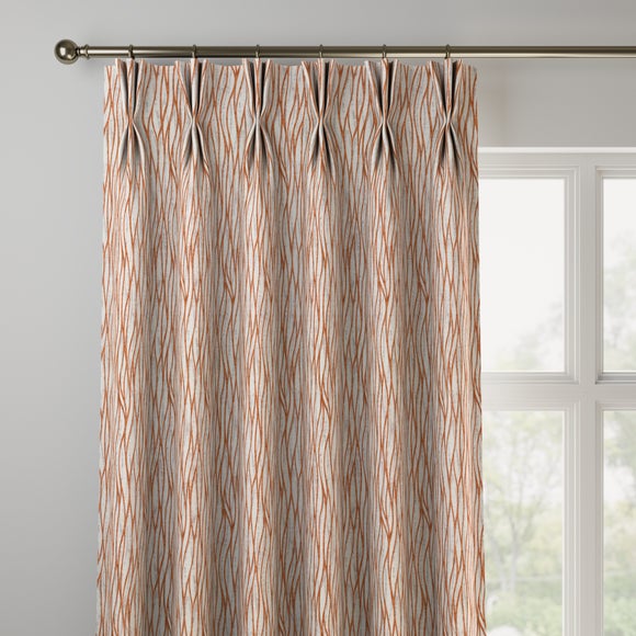 Linear Made to Measure Curtains Linear Burnt