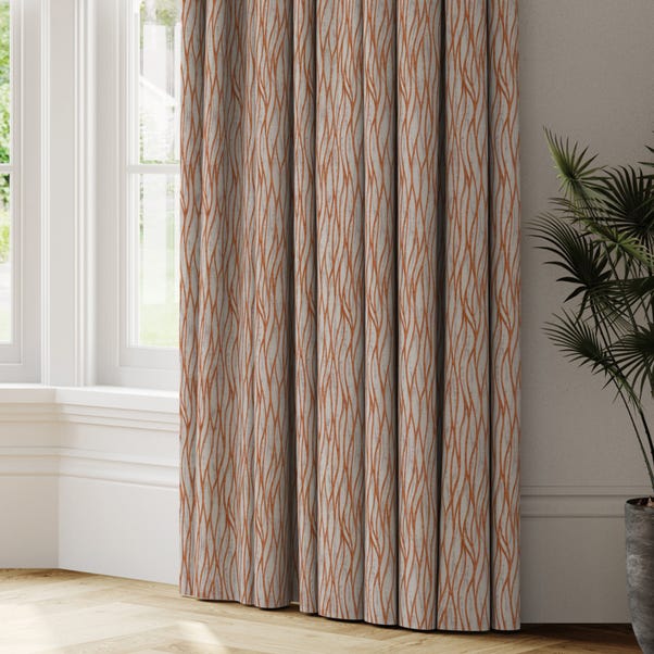 Linear Made to Measure Curtains Linear Burnt