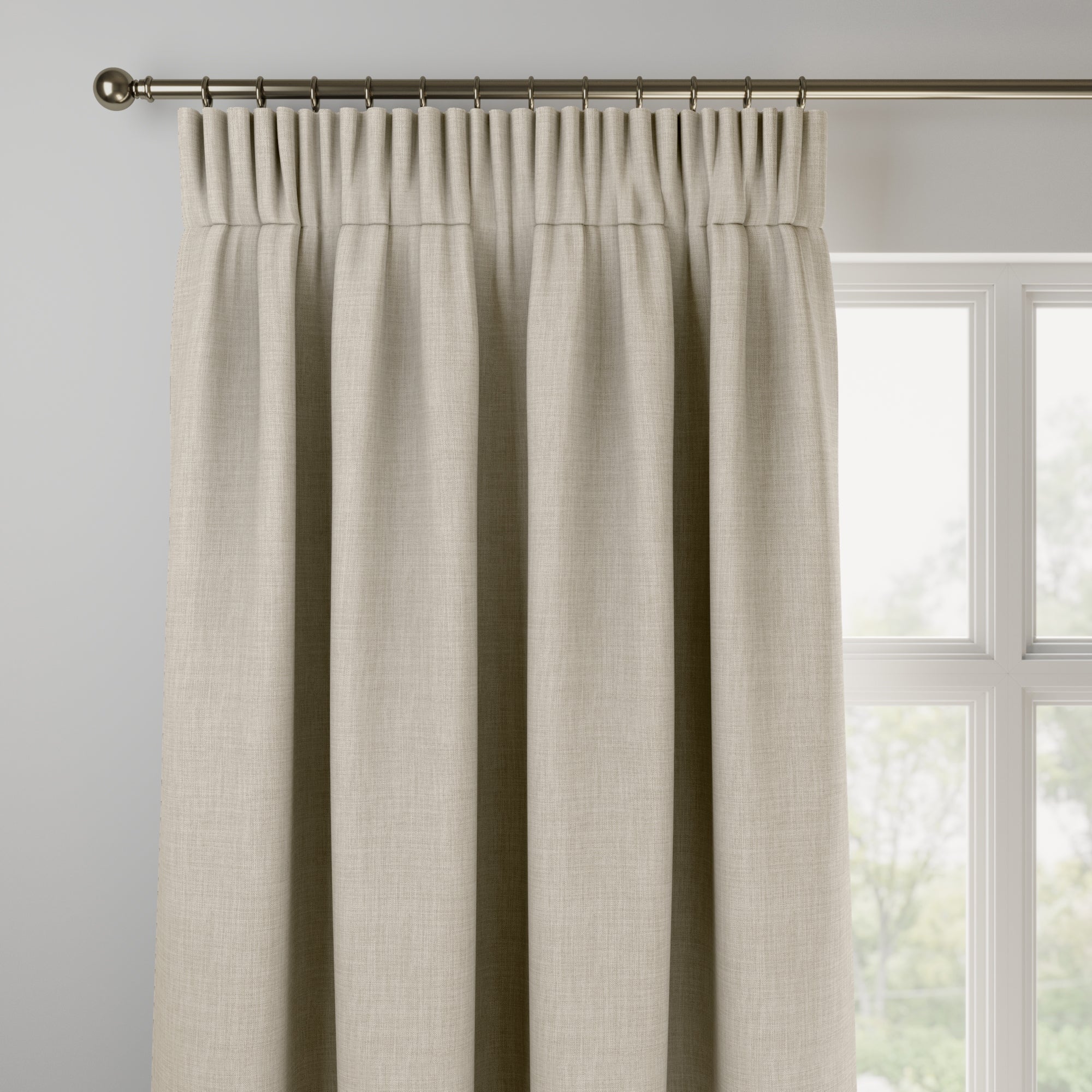 Linoso Made to Measure Curtains Linoso Natural