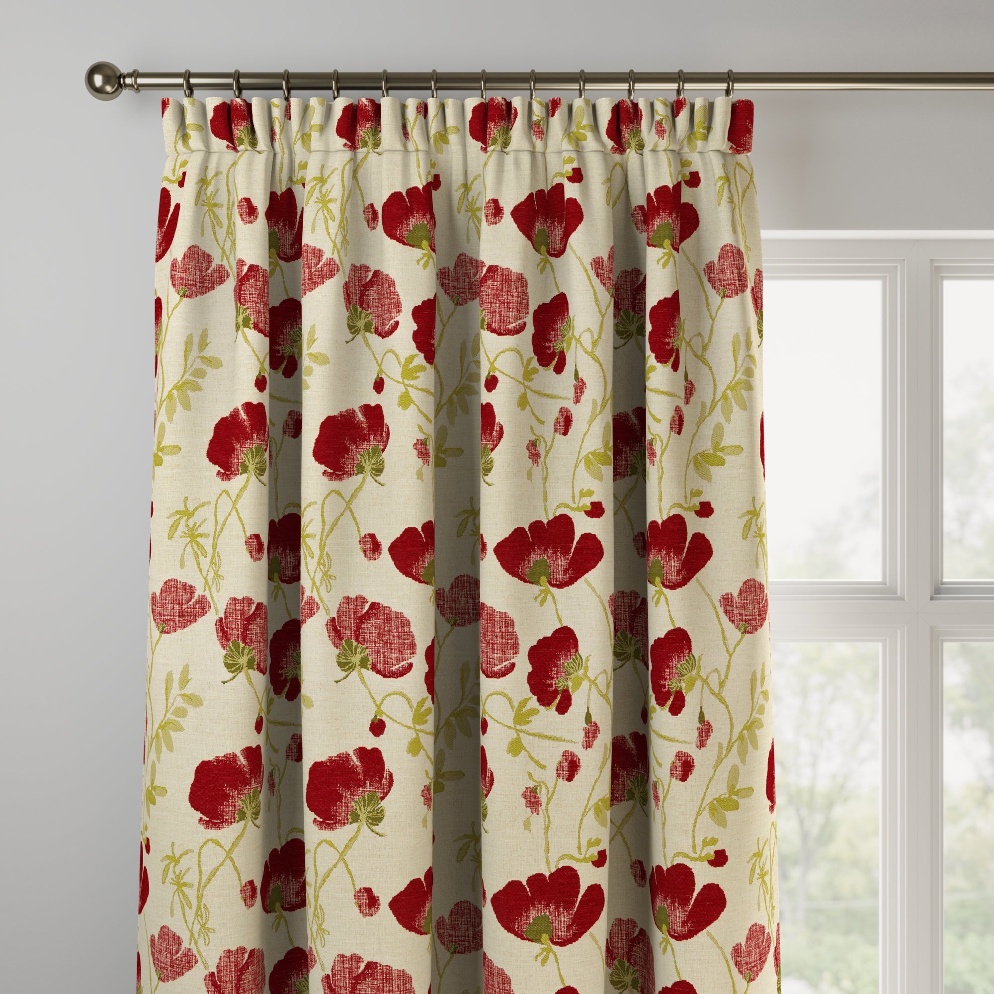 Serafina Made to Measure Curtains Serafina Rouge