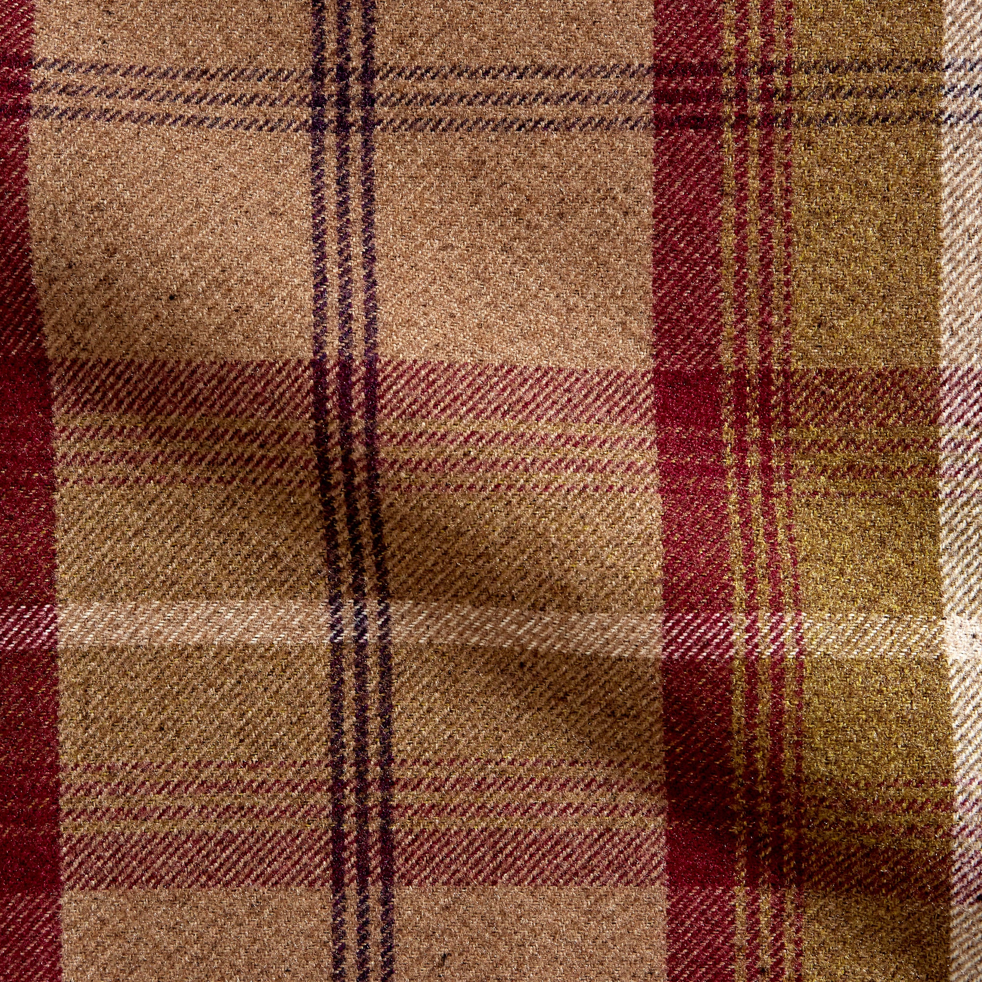 Highland Check Made to Measure Curtains Highland Check Heather