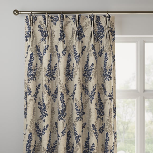 Leah Made to Measure Curtains Leah Navy