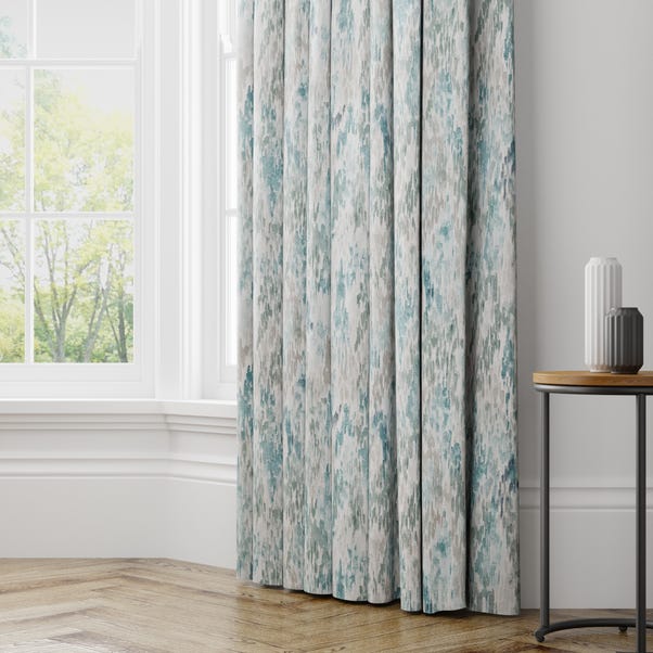 Waves Made to Measure Curtains Waves Blue