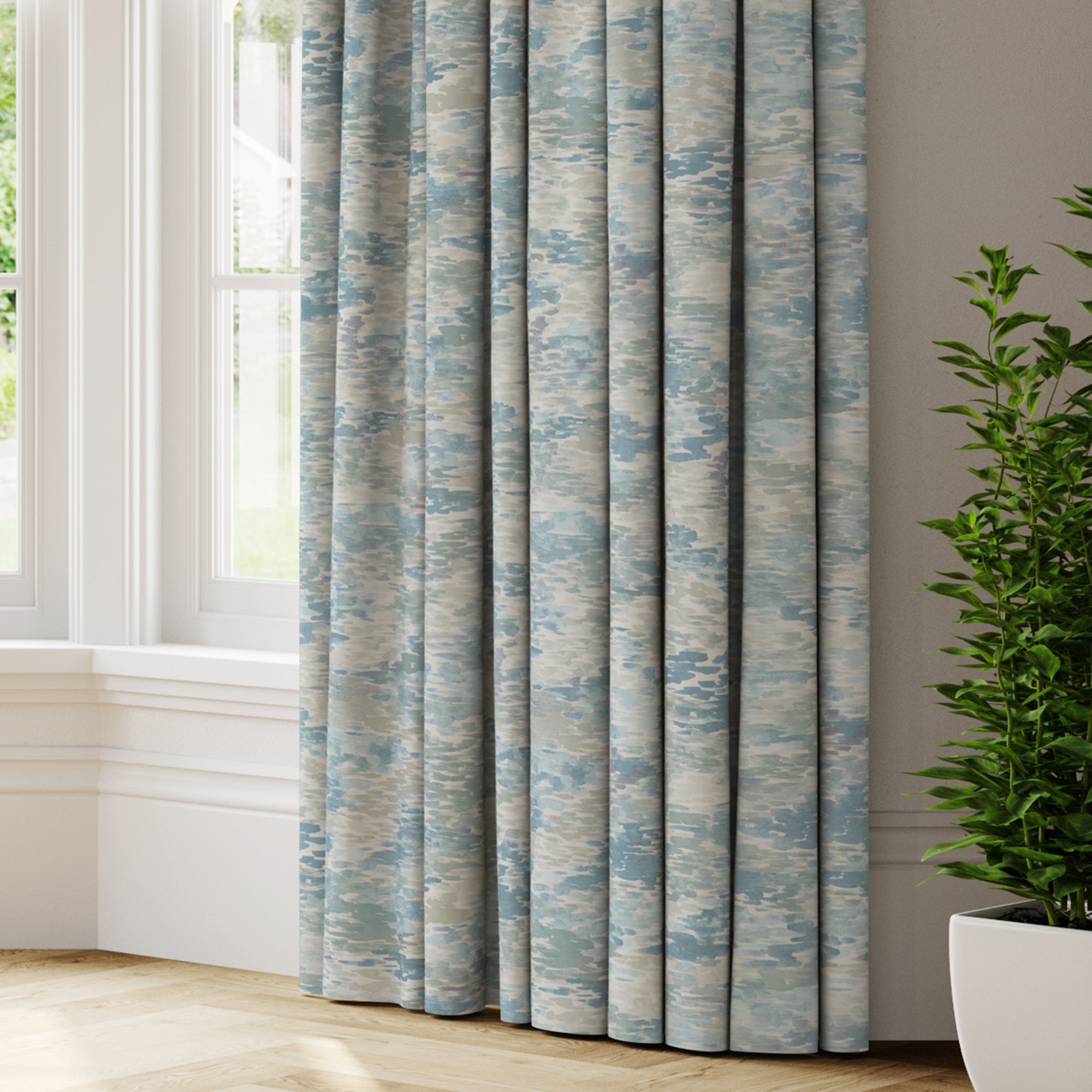 Waves Made to Measure Curtains | Dunelm