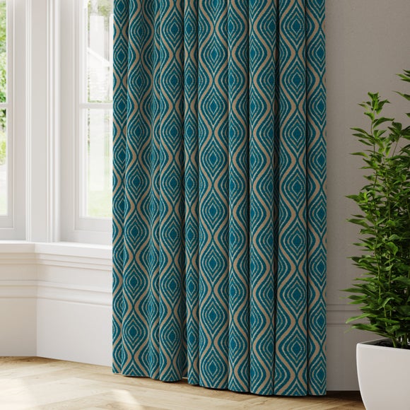 Giovanni Made to Measure Curtains Giovanni Teal