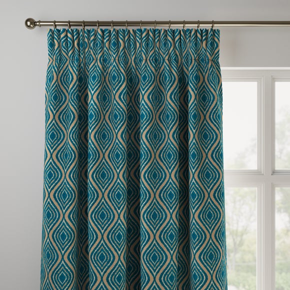 Giovanni Made to Measure Curtains Giovanni Teal