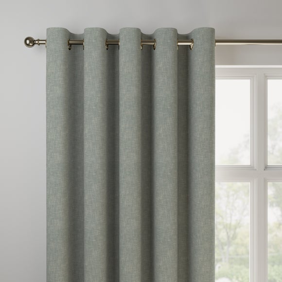 Hessian Made to Measure Curtains Hessian Duck Egg