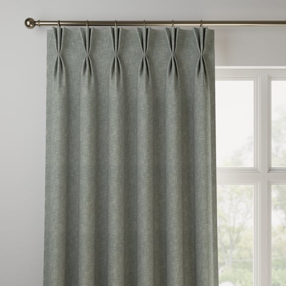 Hessian Made to Measure Curtains Hessian Duck Egg