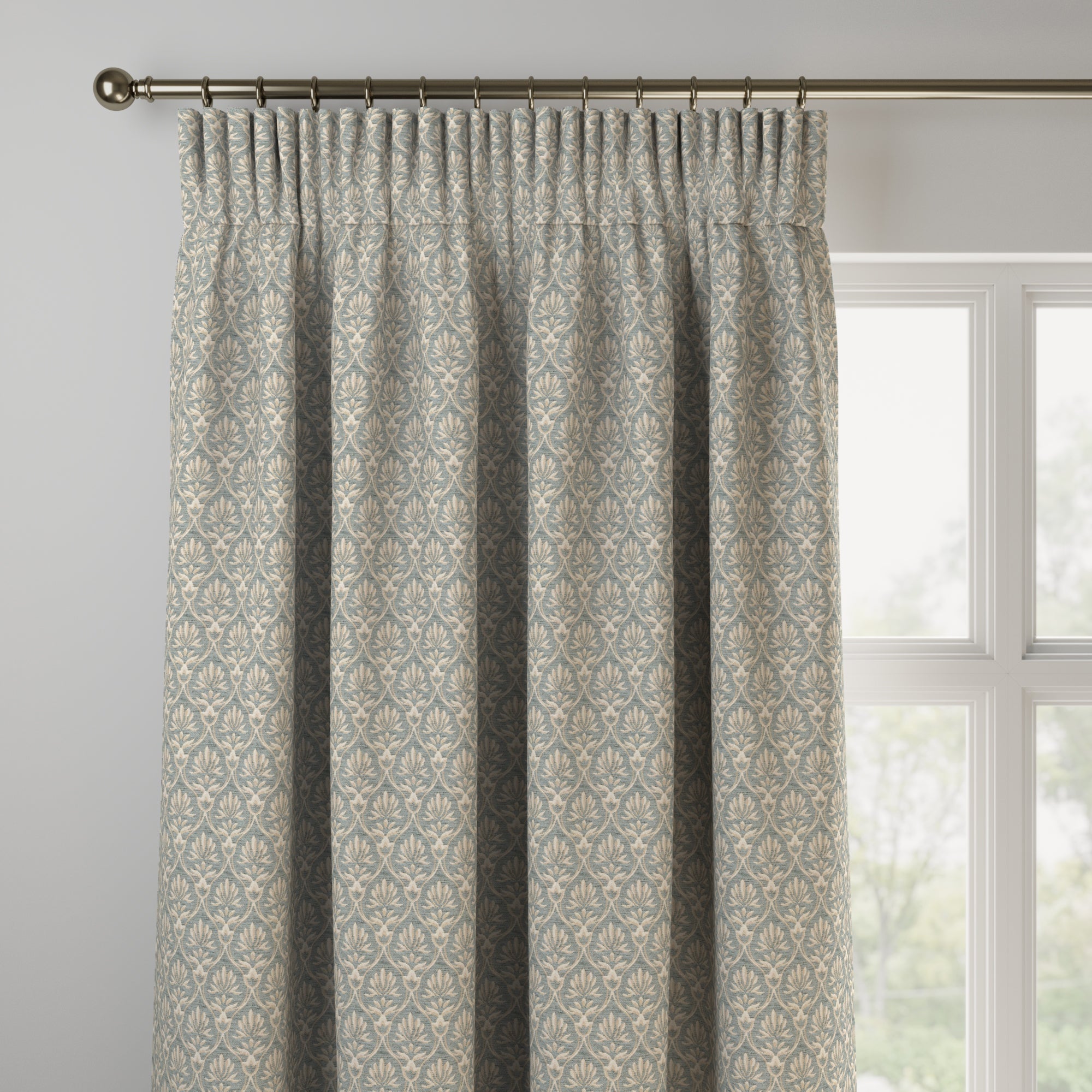 Heritage Made to Measure Curtains Heritage Duck Egg