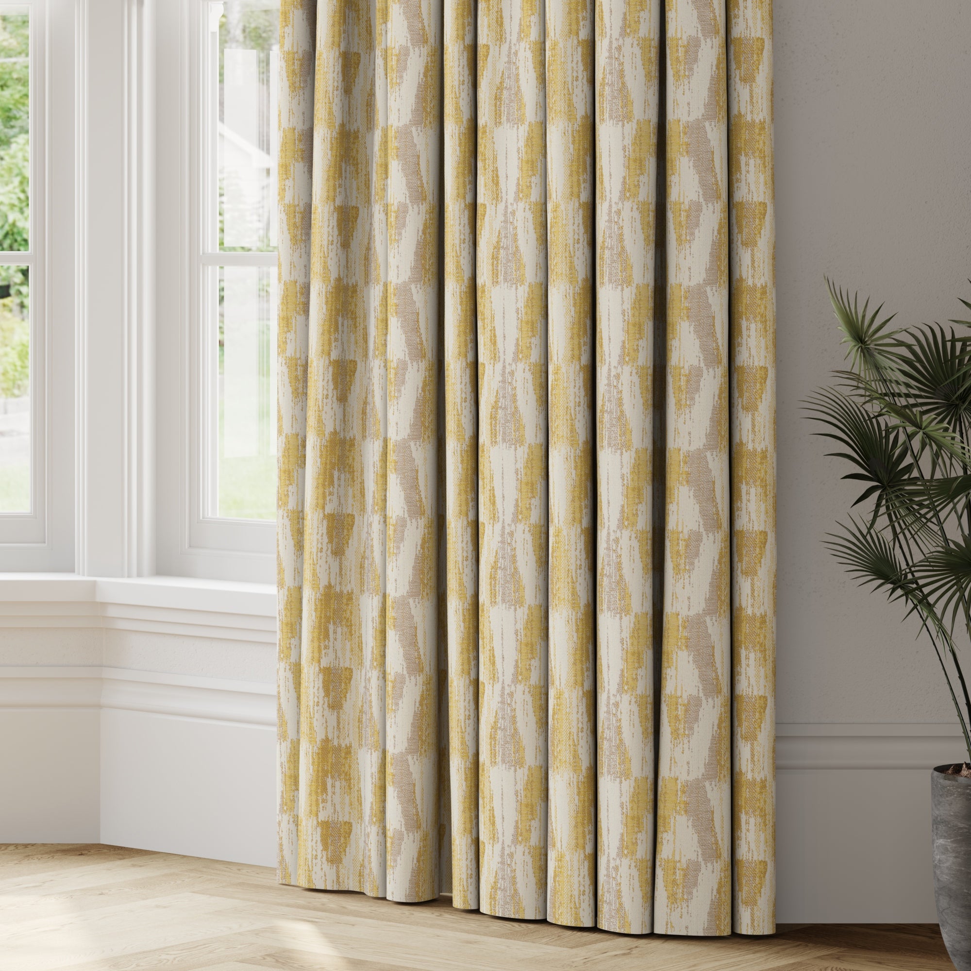 Ida Made to Measure Curtains Ida Chartreuse