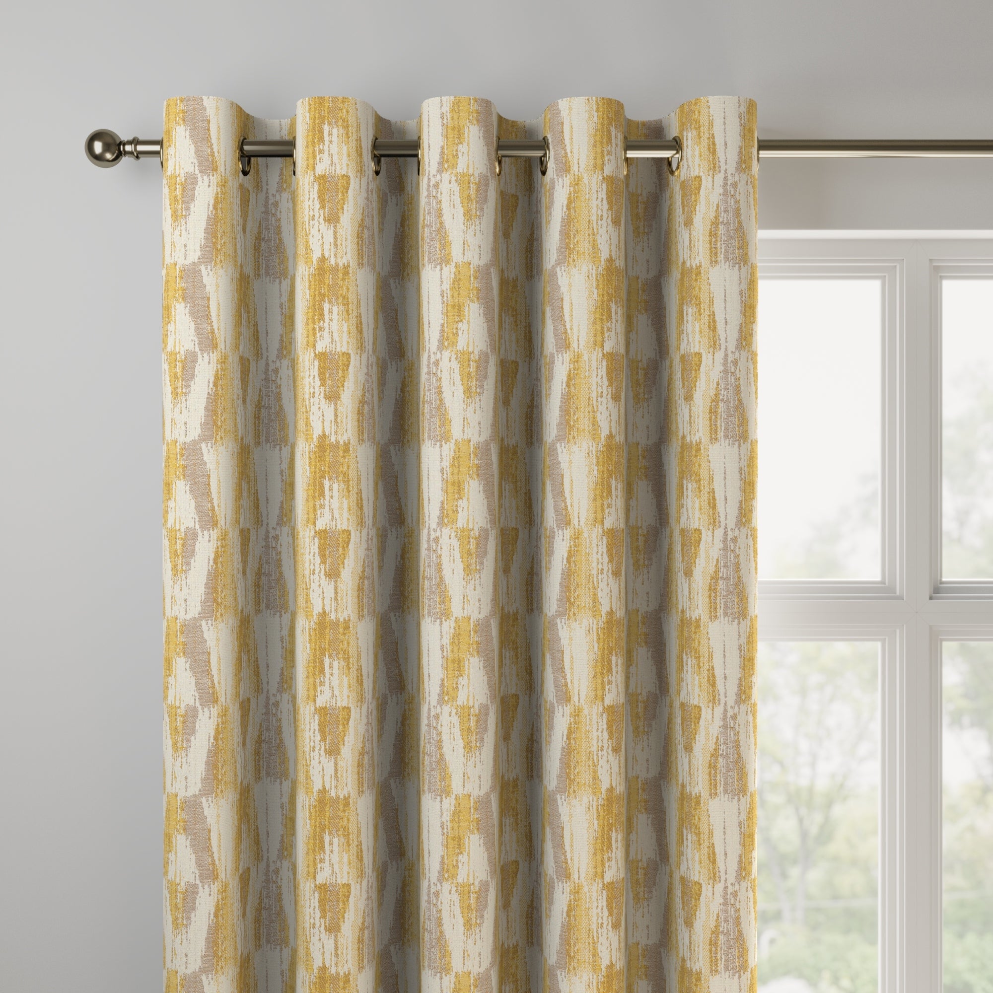 Ida Made to Measure Curtains Ida Chartreuse