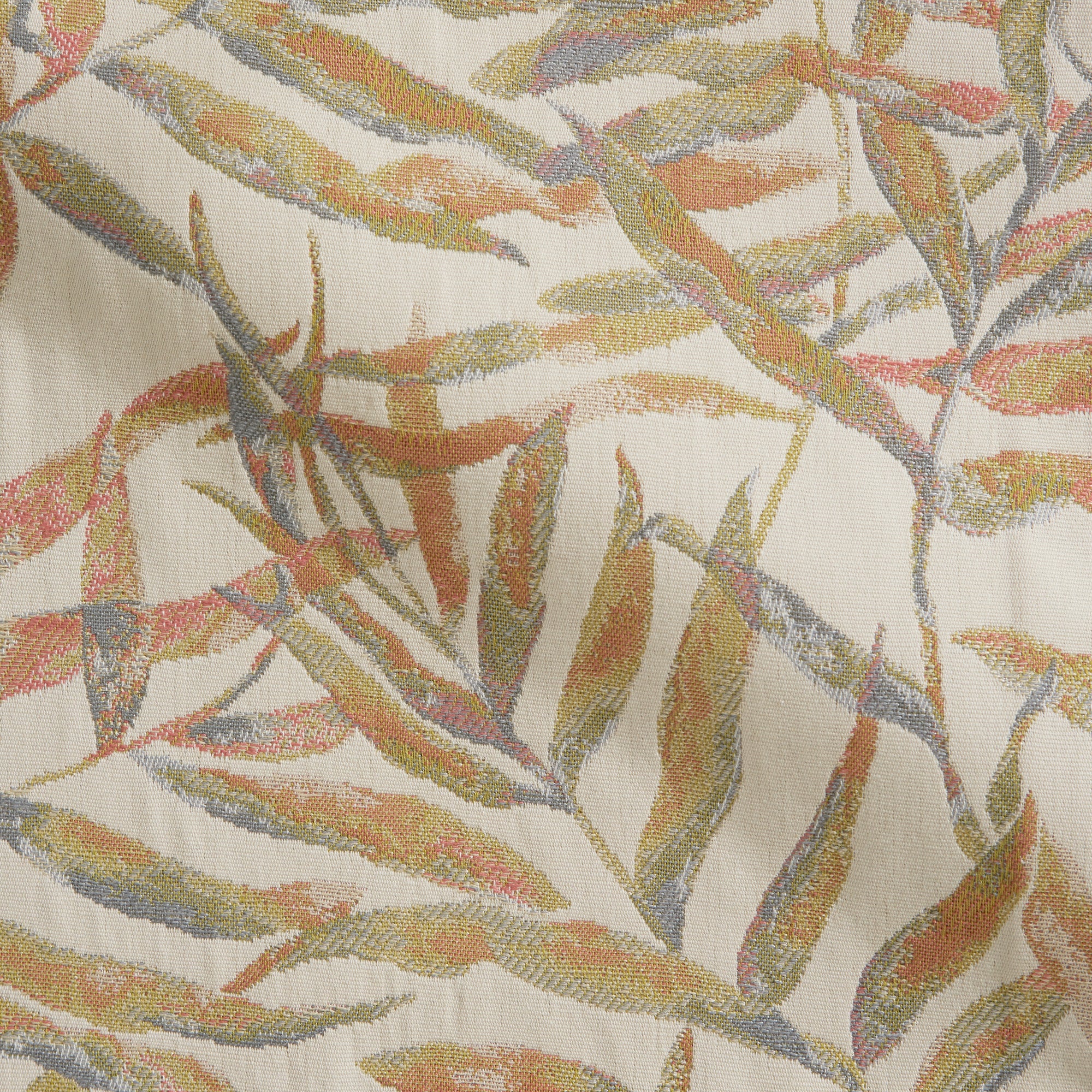 Hemlock Leaf Made to Measure Curtains Hemlock Apricot