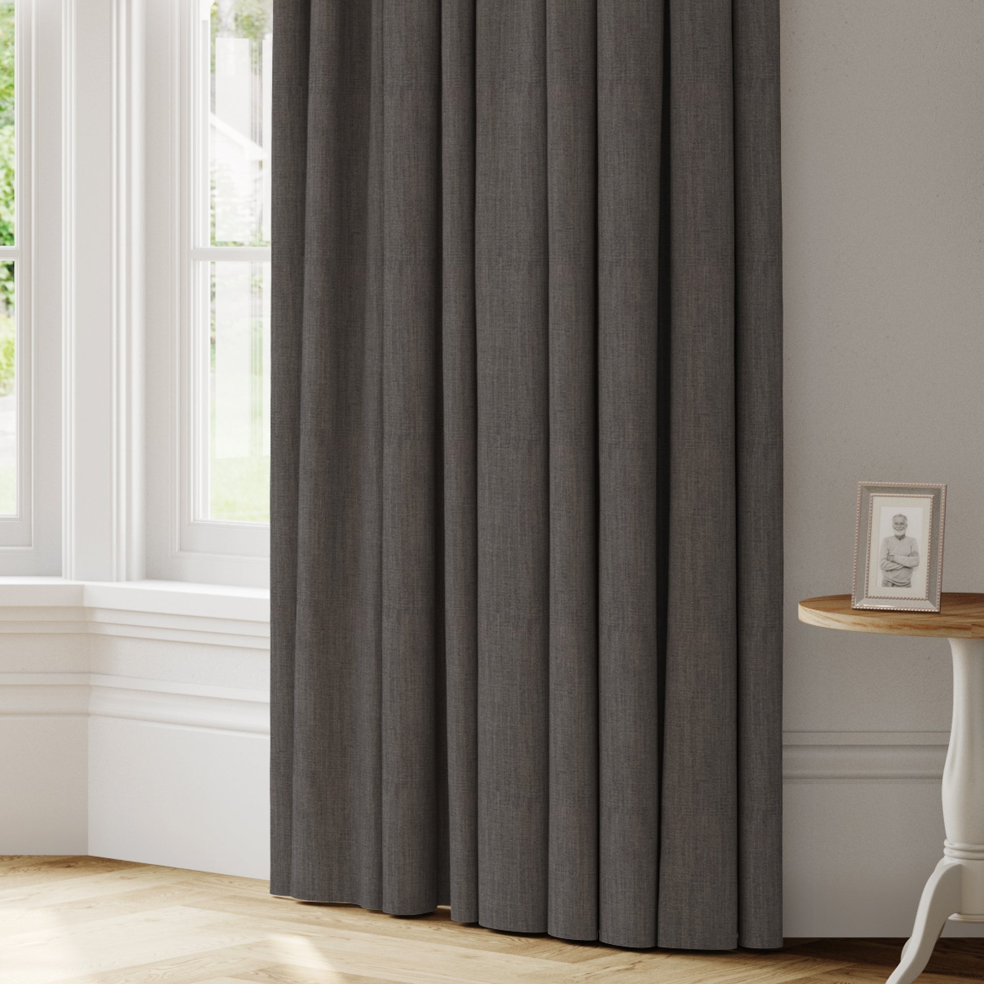 Monza Made to Measure Curtains Monza Soft Grey