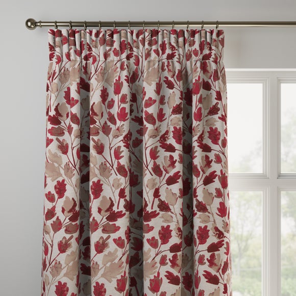 Jacintha Made to Measure Curtains Jacintha Rosso