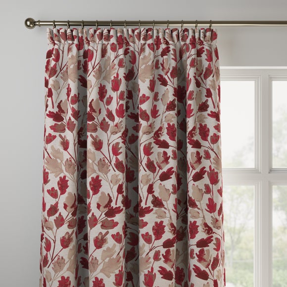 Jacintha Made to Measure Curtains Jacintha Rosso