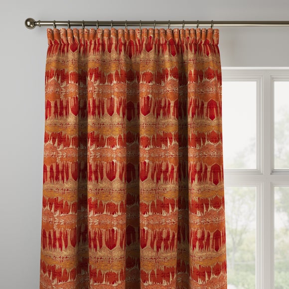 Budapest Made to Measure Curtains Budapest Burnt Orange