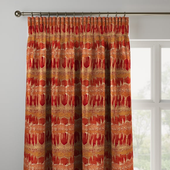 Budapest Made to Measure Curtains Budapest Burnt Orange