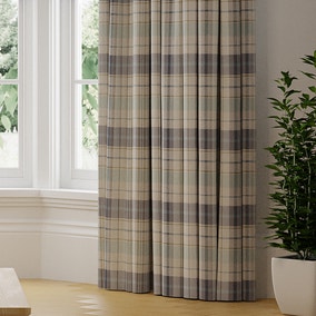 Nevis Check Made to Measure Curtains