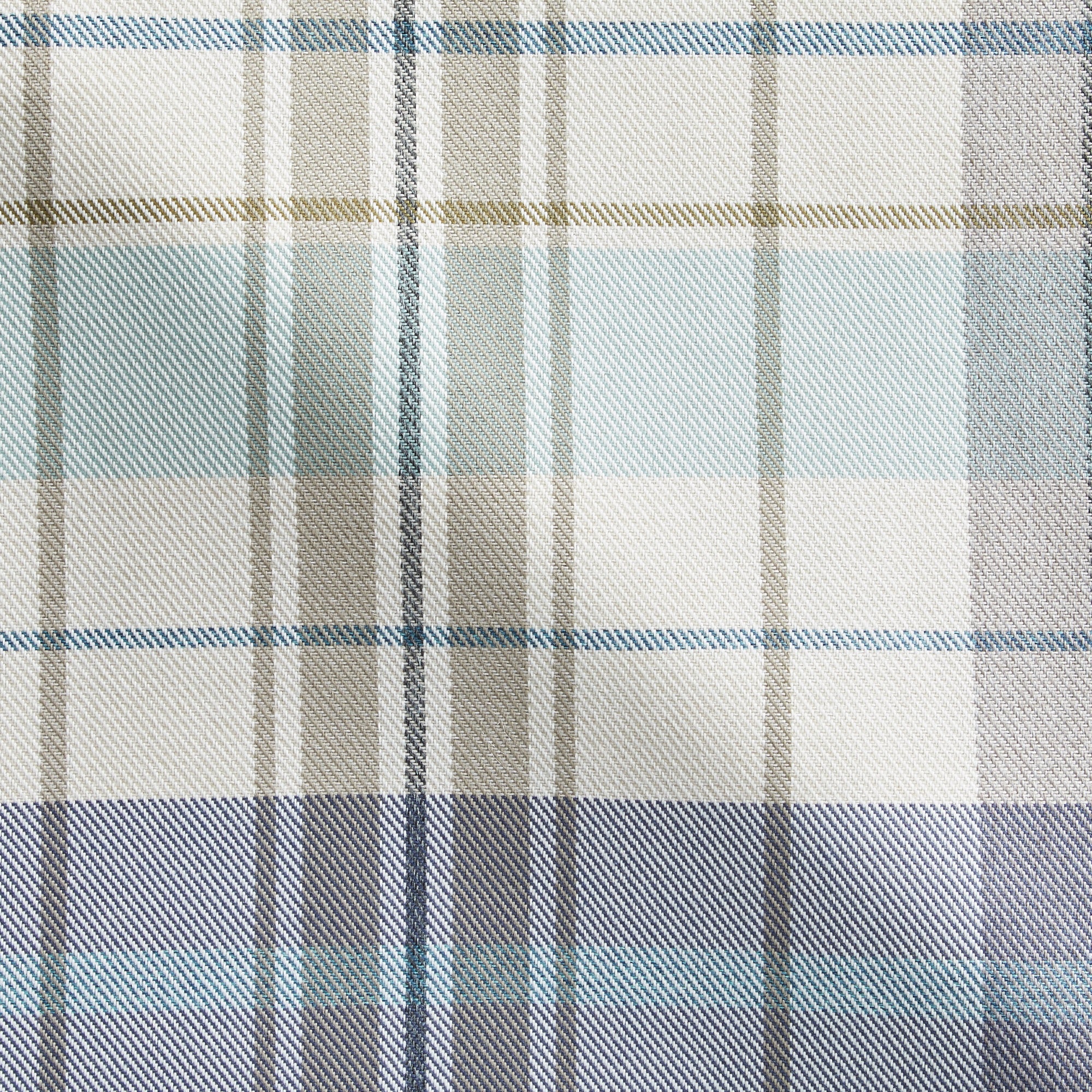 Nevis Check Made to Measure Curtains Nevis Check Seafoam