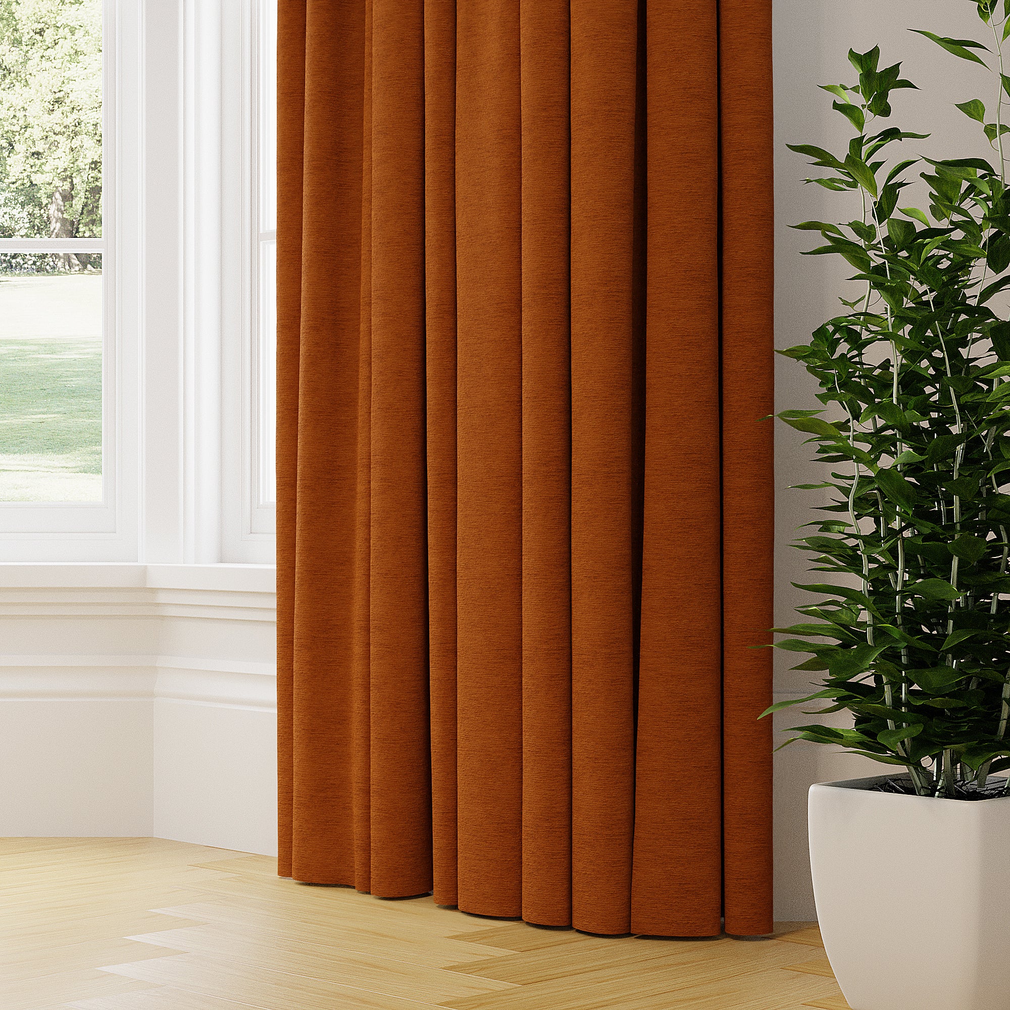 Kensington Made to Measure Curtains Kensington Terracotta