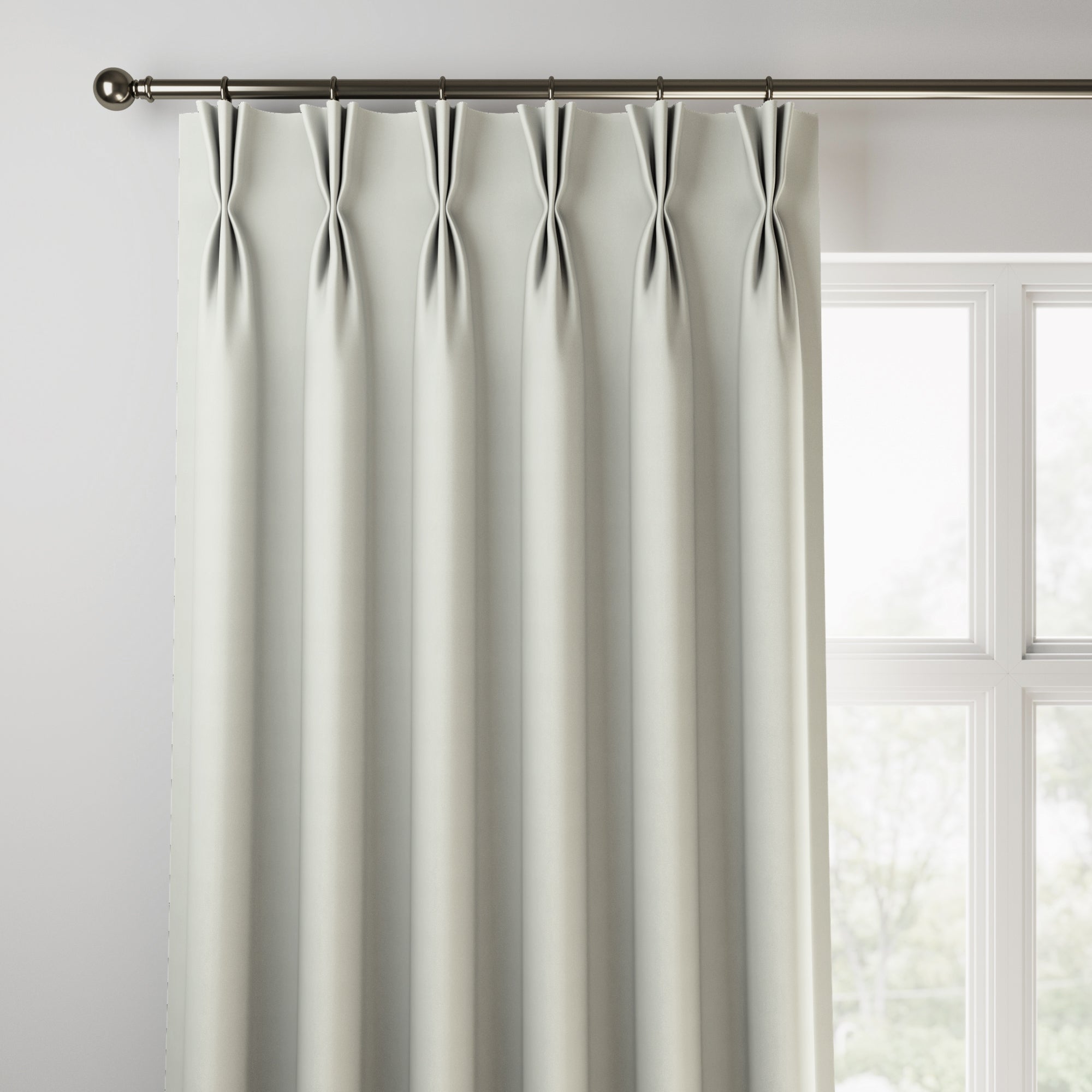 Renzo Made to Measure Curtains Renzo Silver