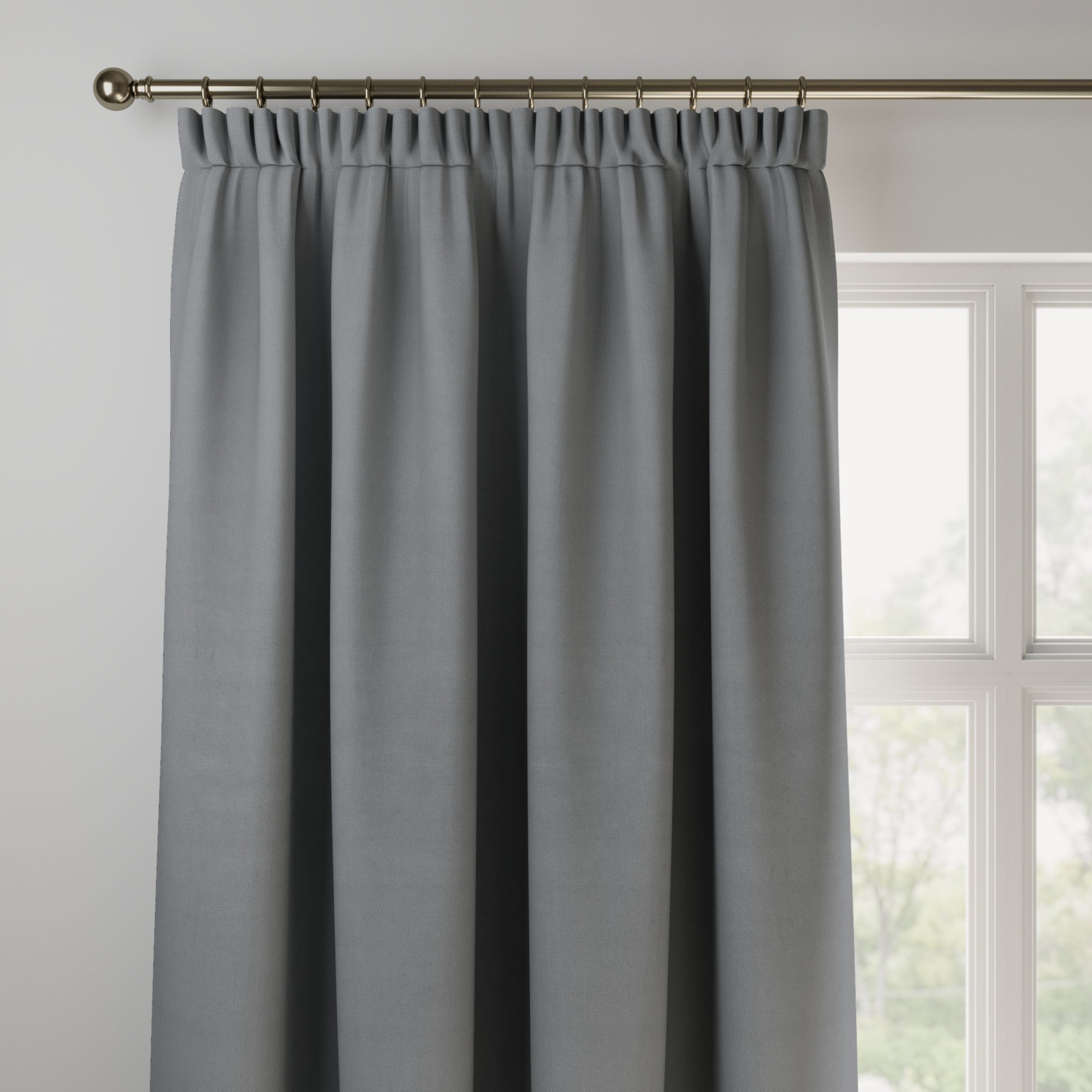 Renzo Made to Measure Curtains Renzo Pewter