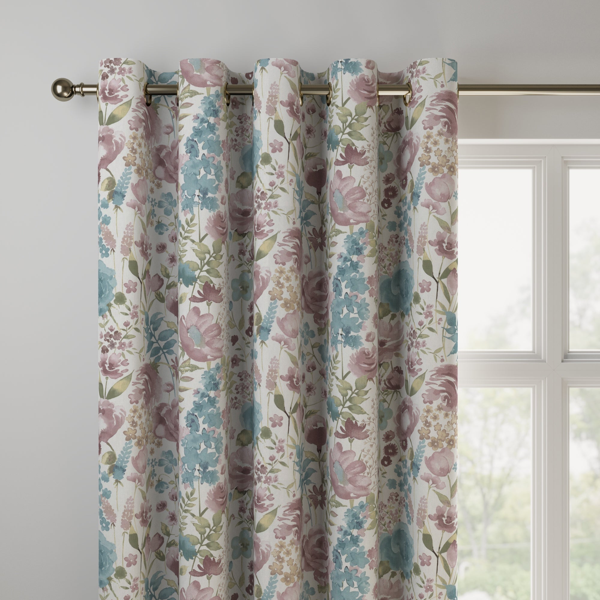 Misty Moors Made to Measure Curtains Misty Moors Teal