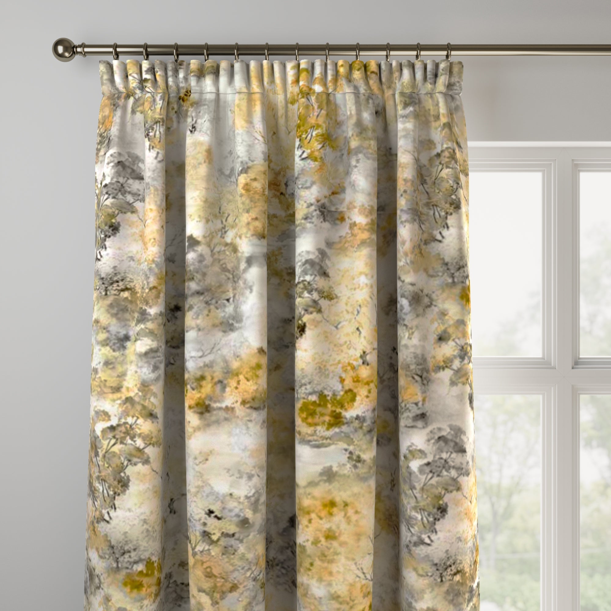 Claude Made to Measure Curtains Claude Ochre