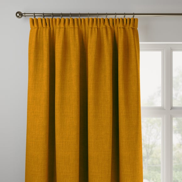 Linoso Made to Measure Curtains Linoso Saffron