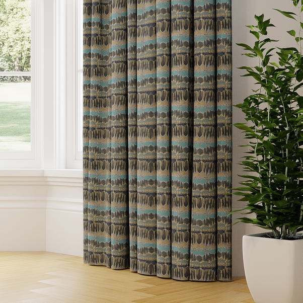 Budapest Made to Measure Curtains Budapest Teal