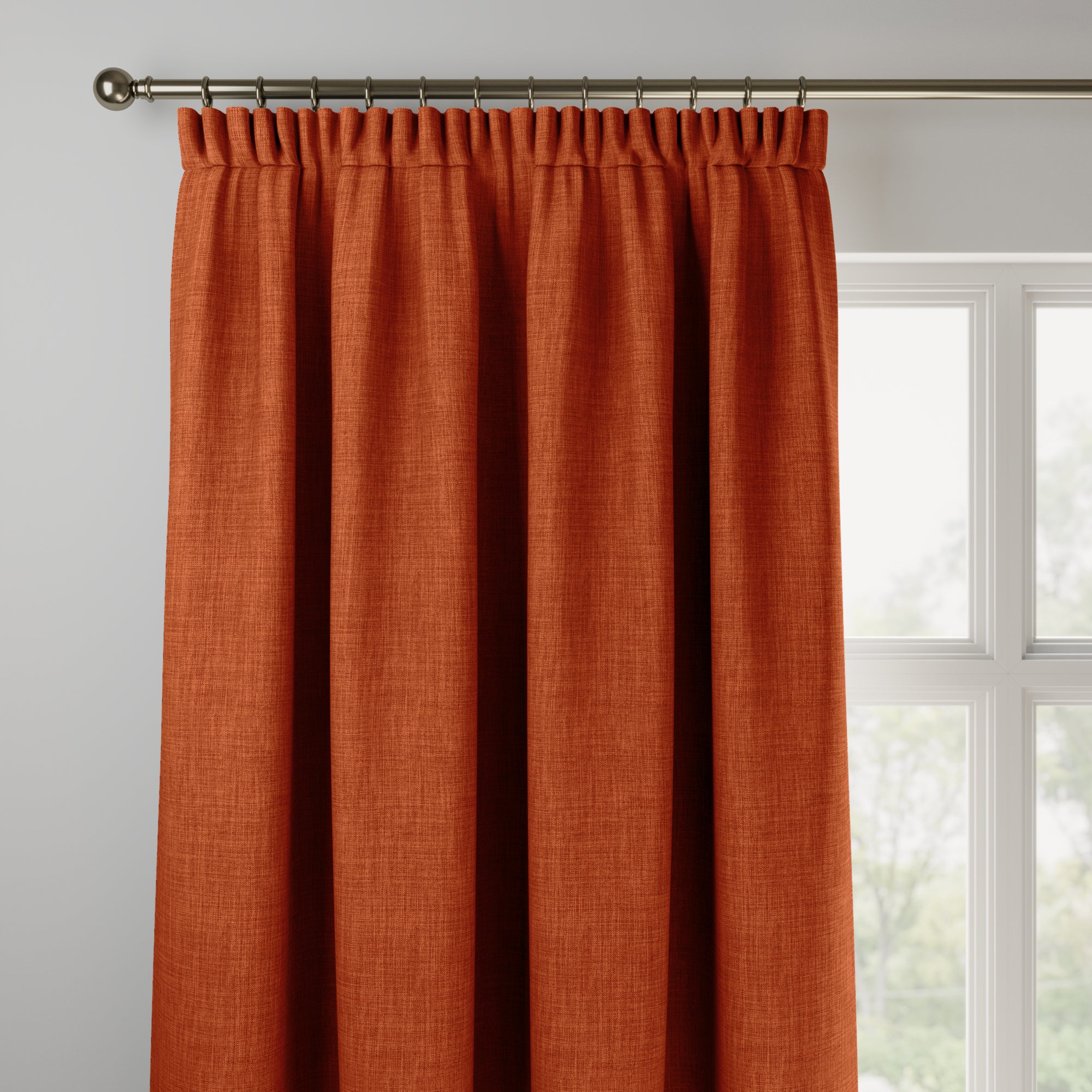 Linoso Made to Measure Curtains Linoso Cayenne