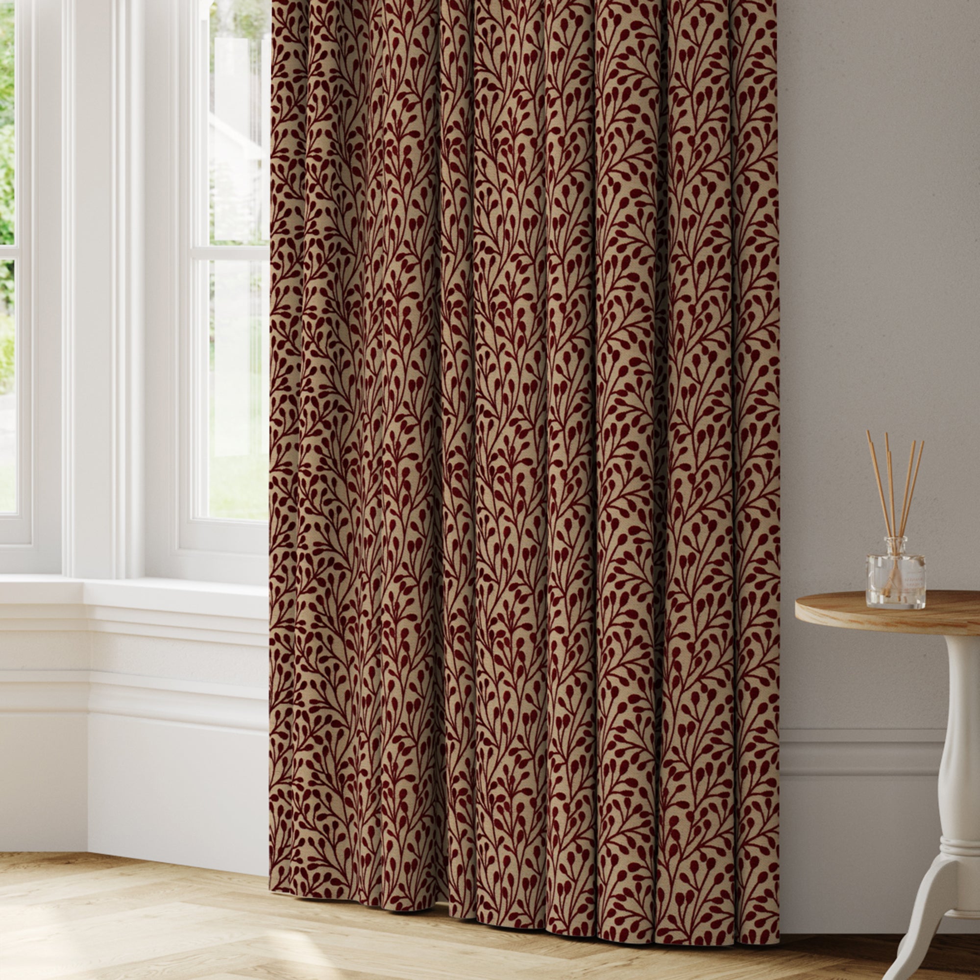 Willow Made to Measure Curtains Willow Rosso