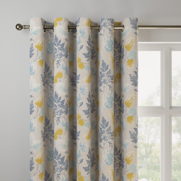 Olea Made to Measure Curtains Olea Indigo