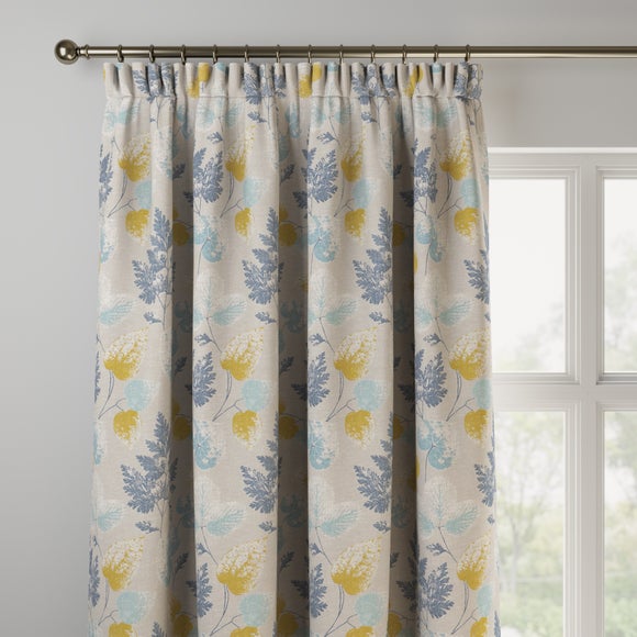 Olea Made to Measure Curtains Olea Indigo