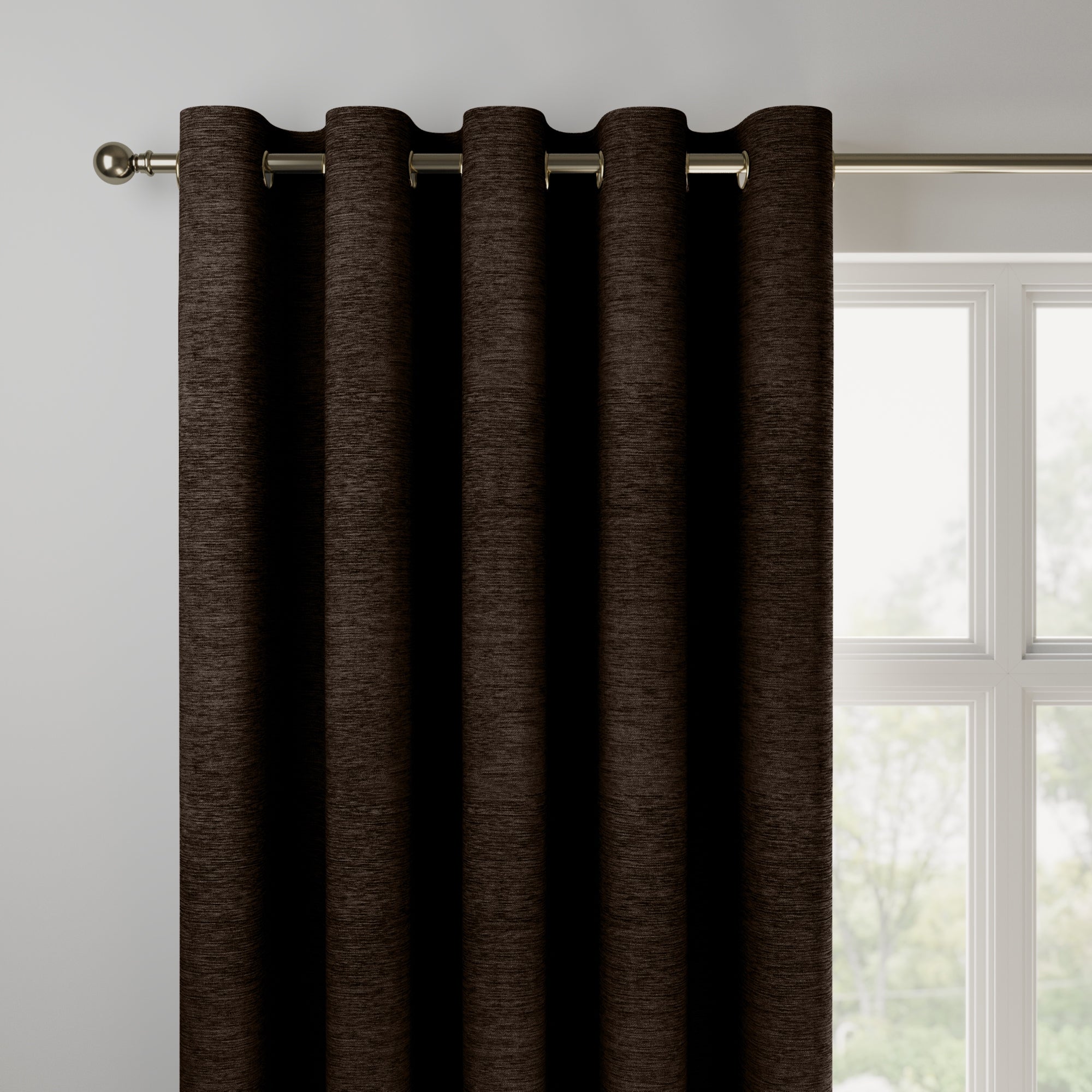 Kensington Made to Measure Curtains Kensington Chocolate